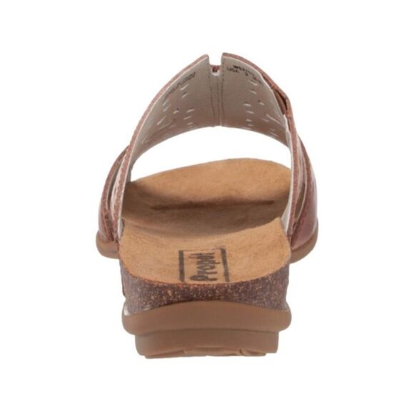 Propet Women's Fionna Slide Sandal, Brown, 7.5 - Picture 6 of 9